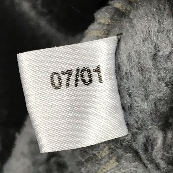 Adidas Men’s Y2K Vintage 2000’s Full Zip Gray & Black Fleece Jacket Size Large - Picture 8 of 9